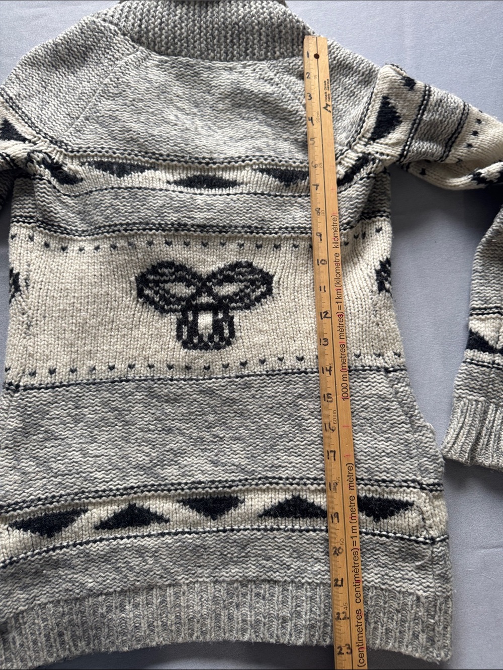 TNA 100% Lambswool Button Up Sweater XS - Picture 8 of 10